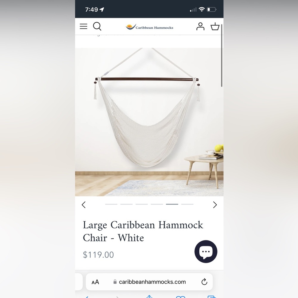 Caribbean hammock